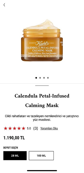 Kiehls Calendula travel set - Görsel 5