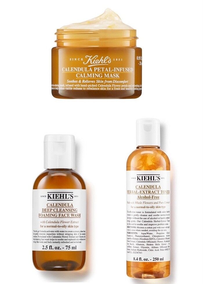 Kiehls Calendula travel set - Görsel 4