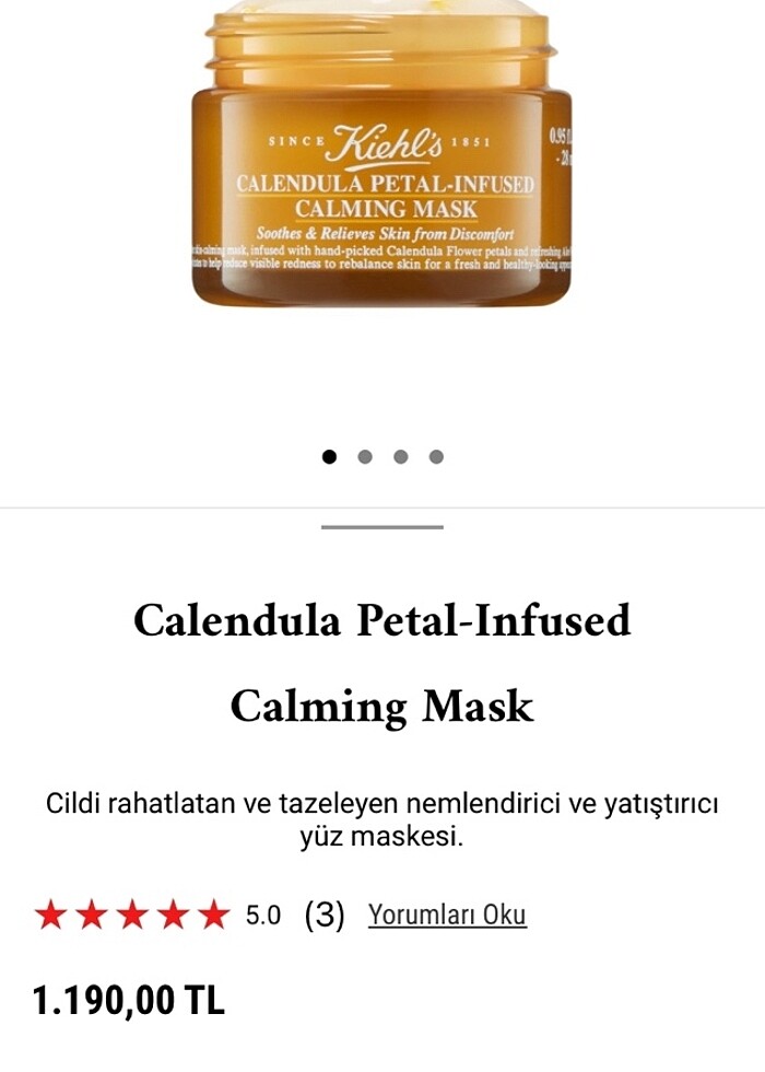 Kiehls Calendula travel set - Görsel 5