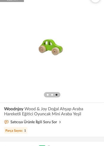 Wood&Joy Doğal Ahşap Hareketli Oyuncak Seti - Görsel 5