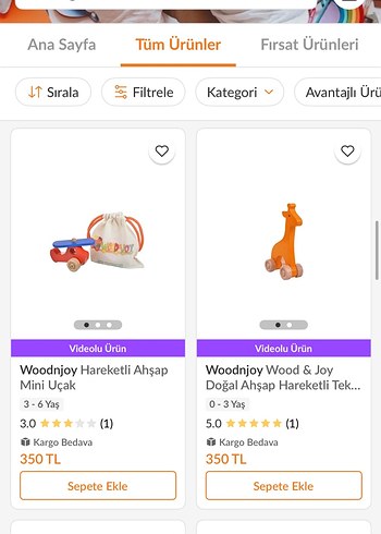 Wood&Joy Doğal Ahşap Hareketli Oyuncak Seti - Görsel 3