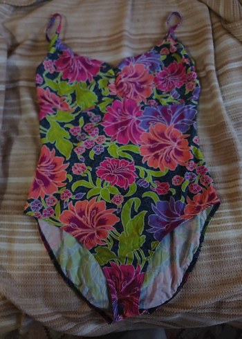 Çiçek Desenli Bohem Kadın Mayo - Görsel 2