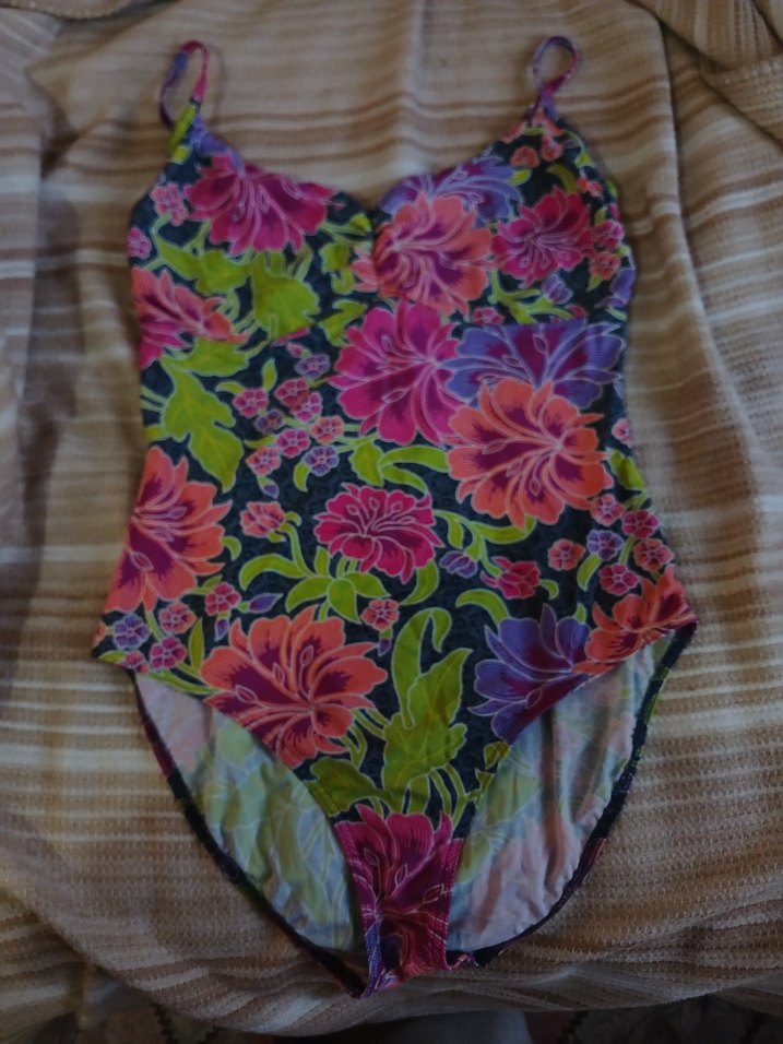 Çiçek Desenli Bohem Kadın Mayo - Görsel 2