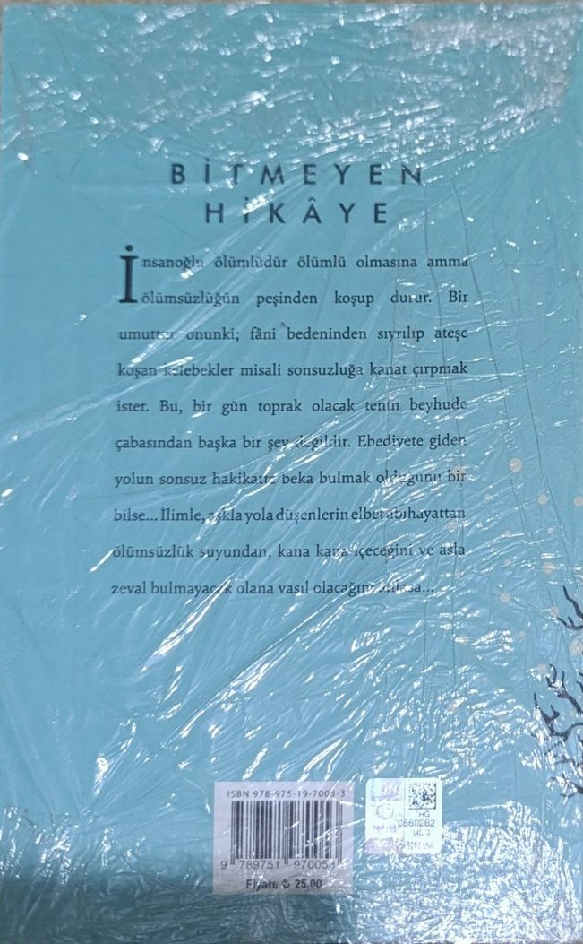 Bitmeyen Hikaye - Şiir Kitabı - Görsel 2