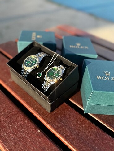  Beden çeşitli Renk Rolex Çift Saati