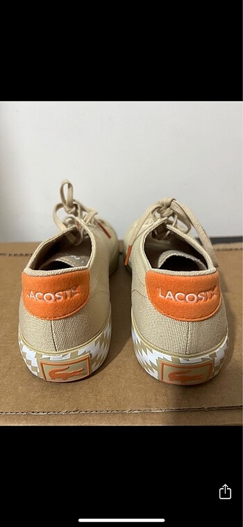 37,5 Beden camel Renk Lacoste Gripshot Sneakers