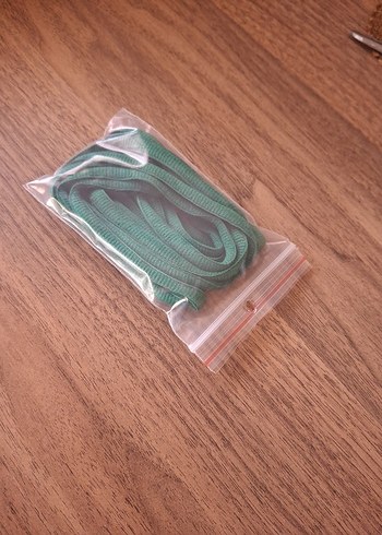 Yeşil Erkek Ayakkabı Bağcığı - Görsel 2