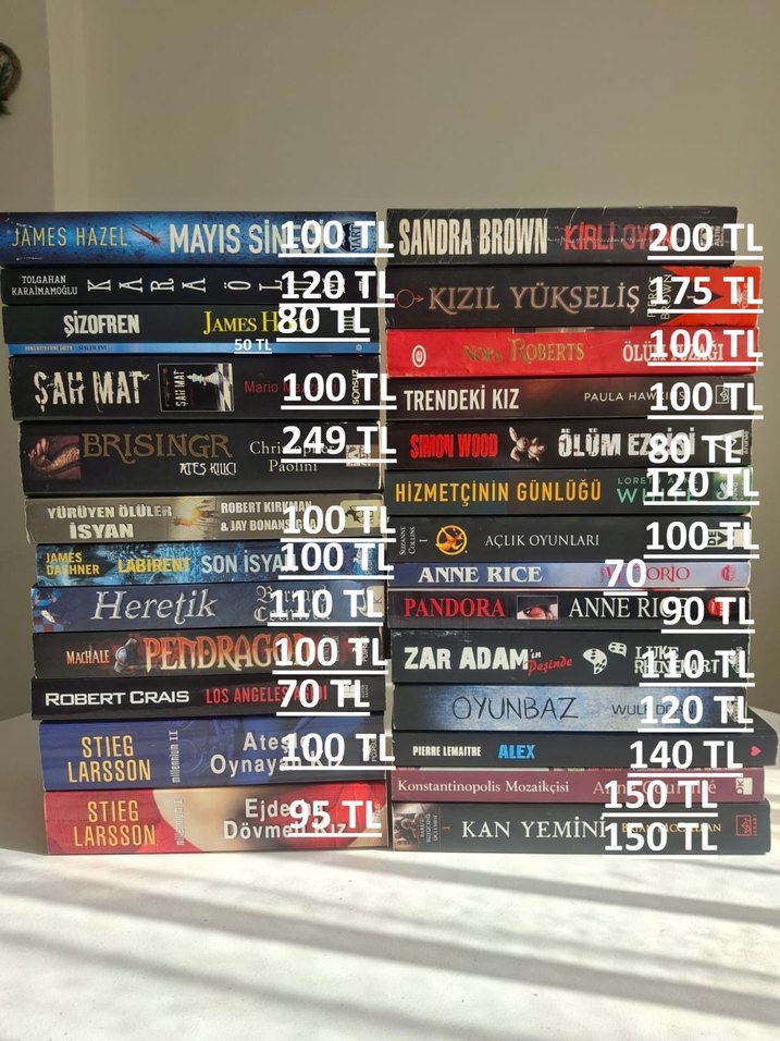 Fiyatlar 2. görseldedir. - Görsel 2