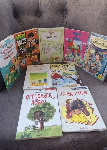 Çocuklar için çeşitli kitap seti