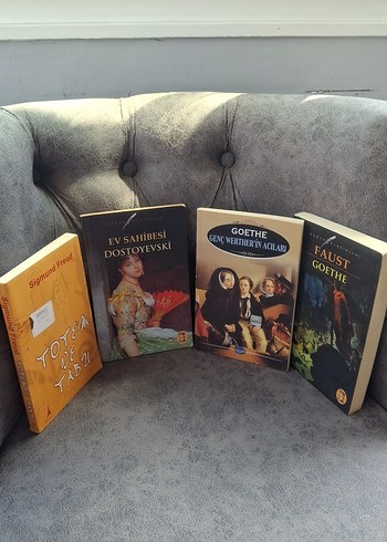 Klasik Romanlar Faust, Ev Sahibesi, Genç Werther, Totem ve Tabu