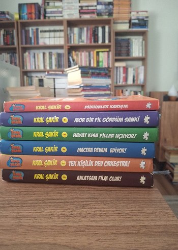 6'lı Çocuk Kitap Seti - Macera ve Eğlence