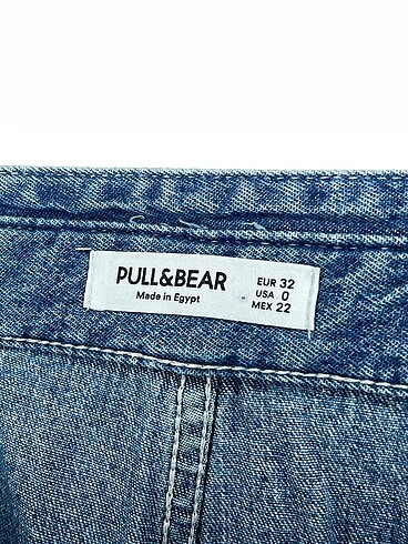 32 Beden mavi Renk Pull and Bear Jean / Kot %70 İndirimli.