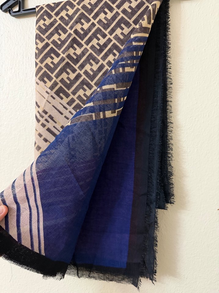 Fendi desen Kadın Şal - Görsel 4