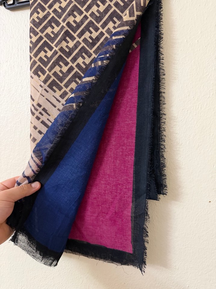 Fendi desen Kadın Şal - Görsel 2