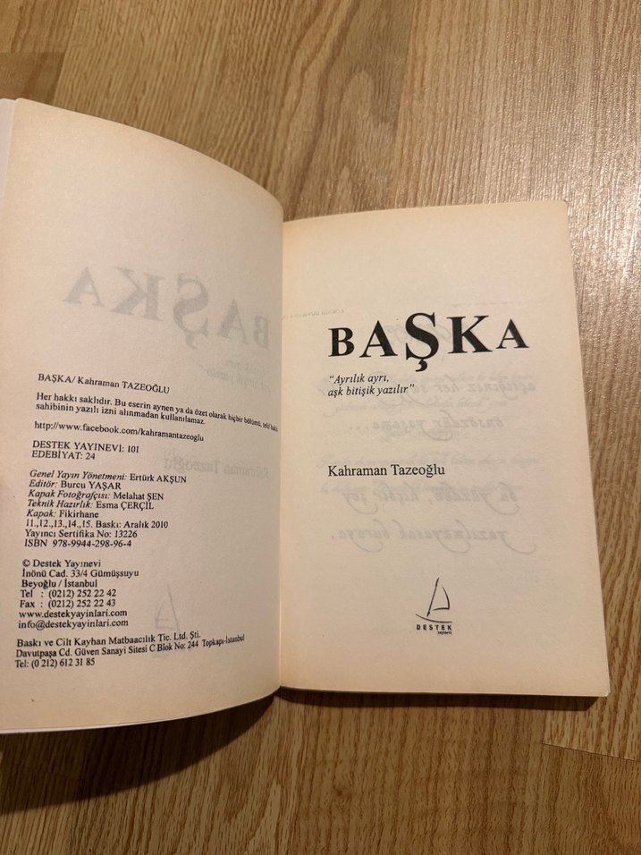 Başka - Kahraman Tazeoğlu - Görsel 3