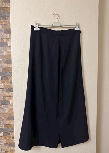 Tekbir Siyah Uzun Dökümlü Etek - Görsel 2