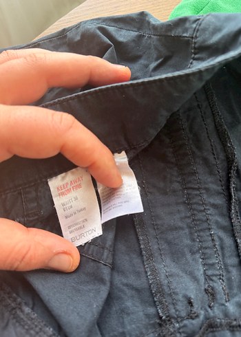 Burton | Keten Erkek Kısa Şort | L beden - Görsel 4