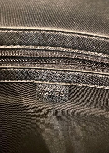 Mango Leopar Desenli Deri Kadın Çanta - Görsel 3