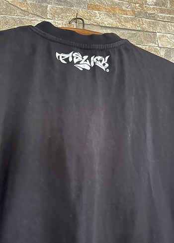 Pislick Siyah Rap Tshirt L beden - Görsel 7