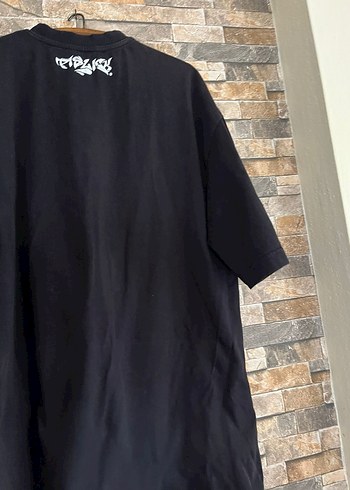 Pislick Siyah Rap Tshirt L beden - Görsel 5