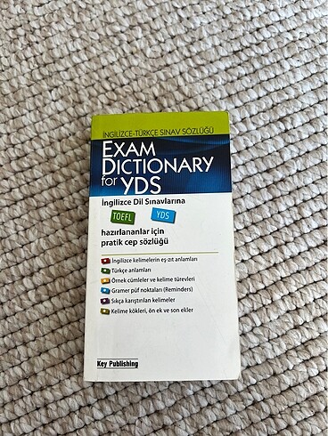 Exam Dictionary for YDS