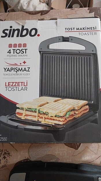 Sinbo Tost makinası