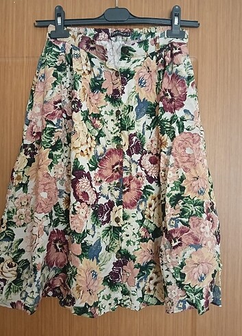Çiçekli şık etek  - Görsel 2