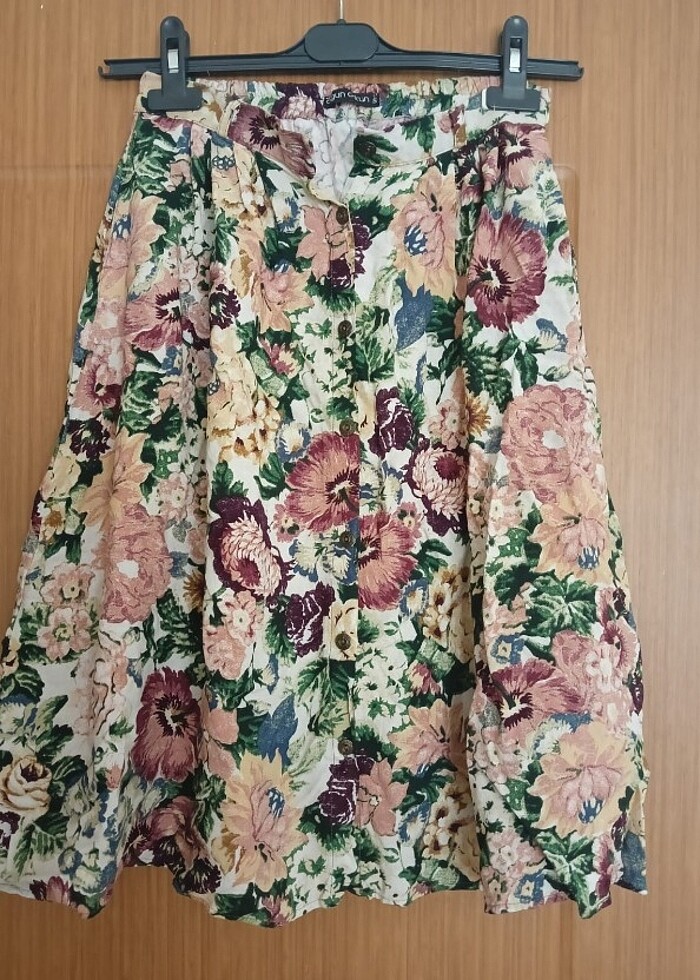 Çiçekli şık etek  - Görsel 2