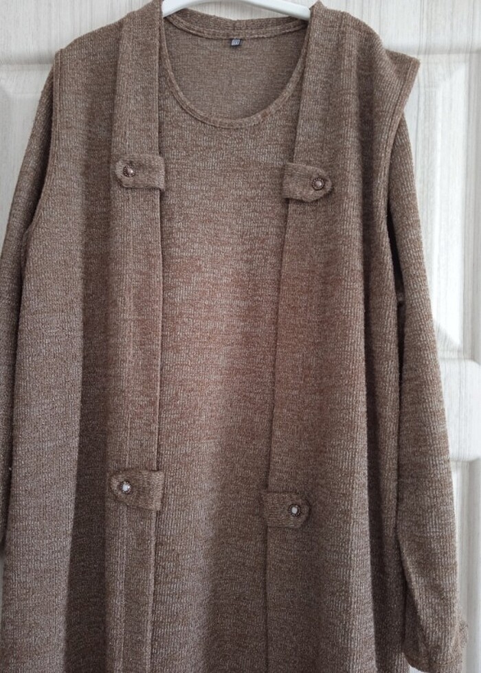 Anne triko ikili takım elbise - Görsel 2