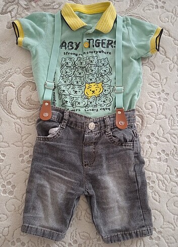 Alt üst erkek bebek takim