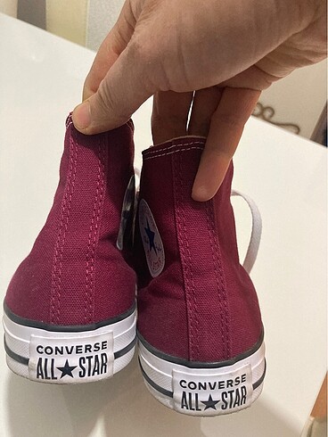 39 Beden bordo Renk Converse