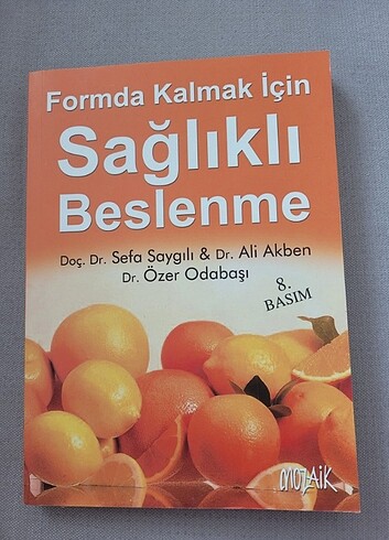 Sağlıklı beslenme kitabı 