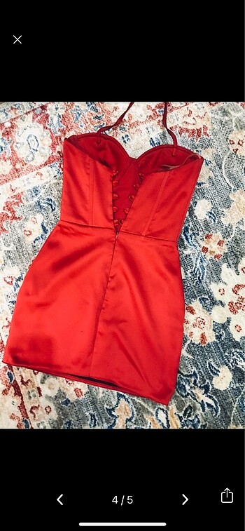 Zara Kırmızı elbise