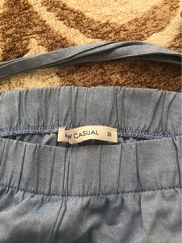 LC Waikiki Su mavisi yazlık pantolon