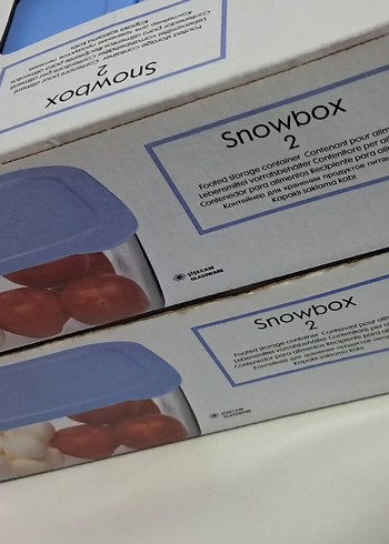 Mavi Kapaklı Plastik Saklama Kapları - Görsel 2