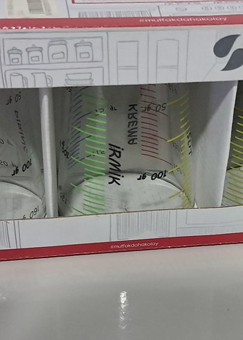 Arda Türkmen Ölçü Bardak Seti - Görsel 2