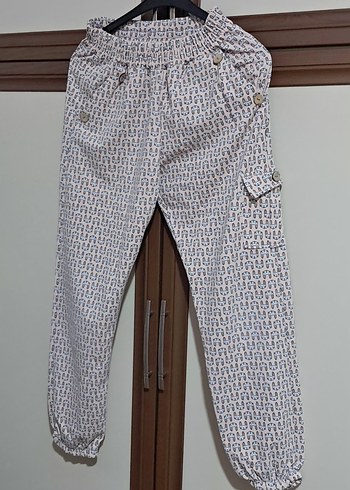 Bej Baskılı Çocuk Pijama - Görsel 2