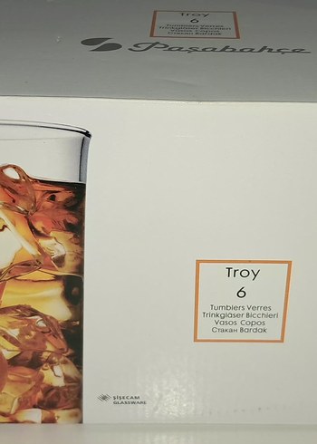 Paşabahçe Troy 6'lı Bardak Seti - Görsel 2