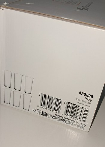 Paşabahçe Troy 6'lı Bardak Seti - Görsel 3