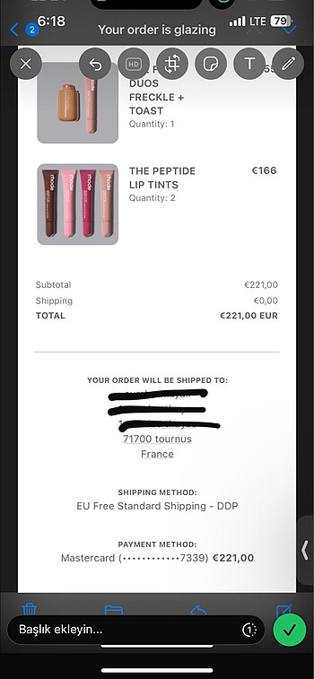 MAC Rhode Lip Tint
