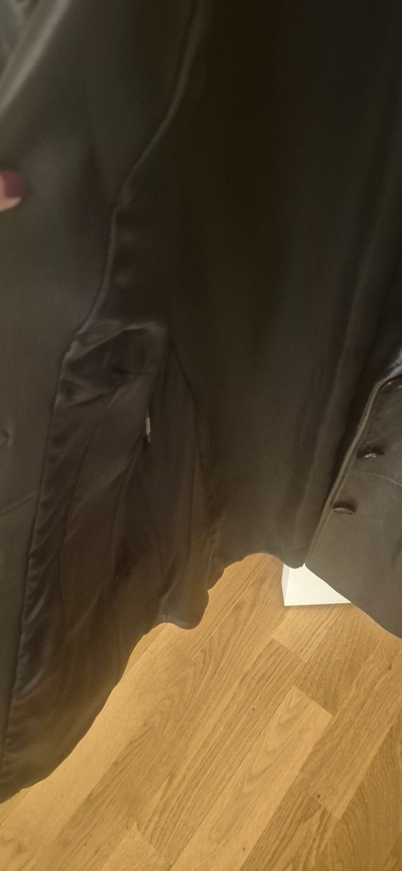 Siyah Kadın Deri Ceket - Görsel 3