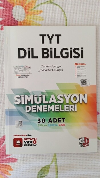 Tyt Dil bilgisi 30'lu deneme 