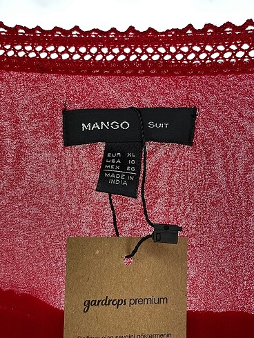 xl Beden kırmızı Renk Mango Uzun Elbise %70 İndirimli.