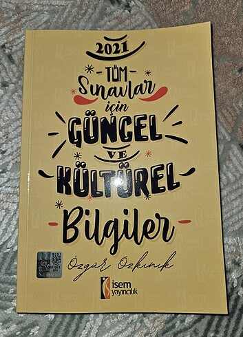 Sınavlar için Güncel ve Kültürel Bilgiler İsem 