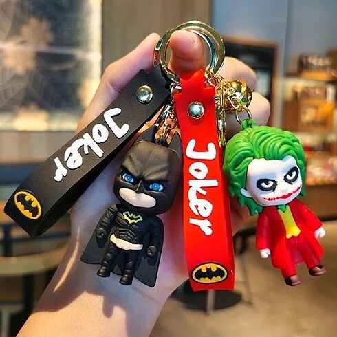 Beden Renk Batman Ve Joker Anahtarlık