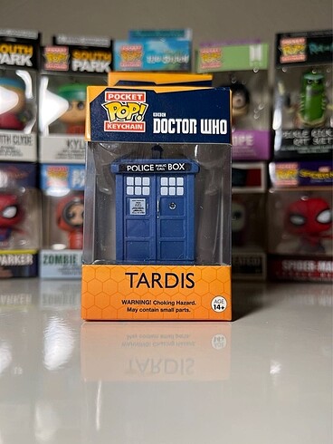 Funko Pop Tardis Anahtarlık