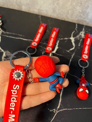  Beden Renk Spiderman Anahtarlık