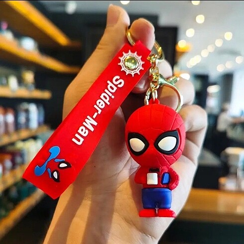  Beden Spiderman Anahtarlık (Büyük boy)