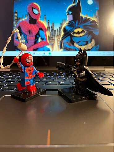  Beden Renk Spiderman Lego Mini Figür