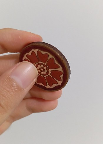 Beden Avatar Iroh Lotus Taşı Rozet